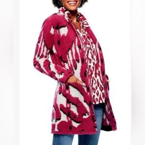 NWOT NIC+ZOE Tribal Ikat Jacket